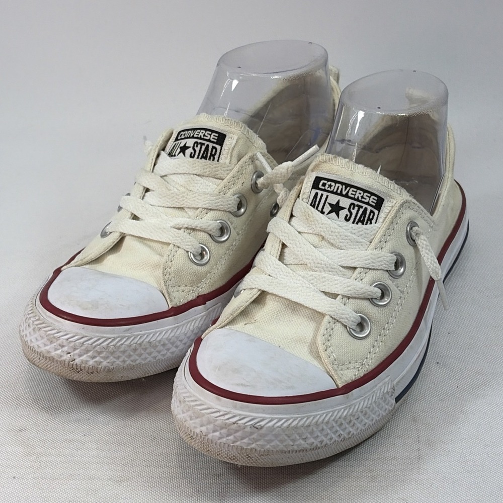 Converse Chuck Taylor All Star Shoreline Slip On Sneakers Size 6 White 537084F